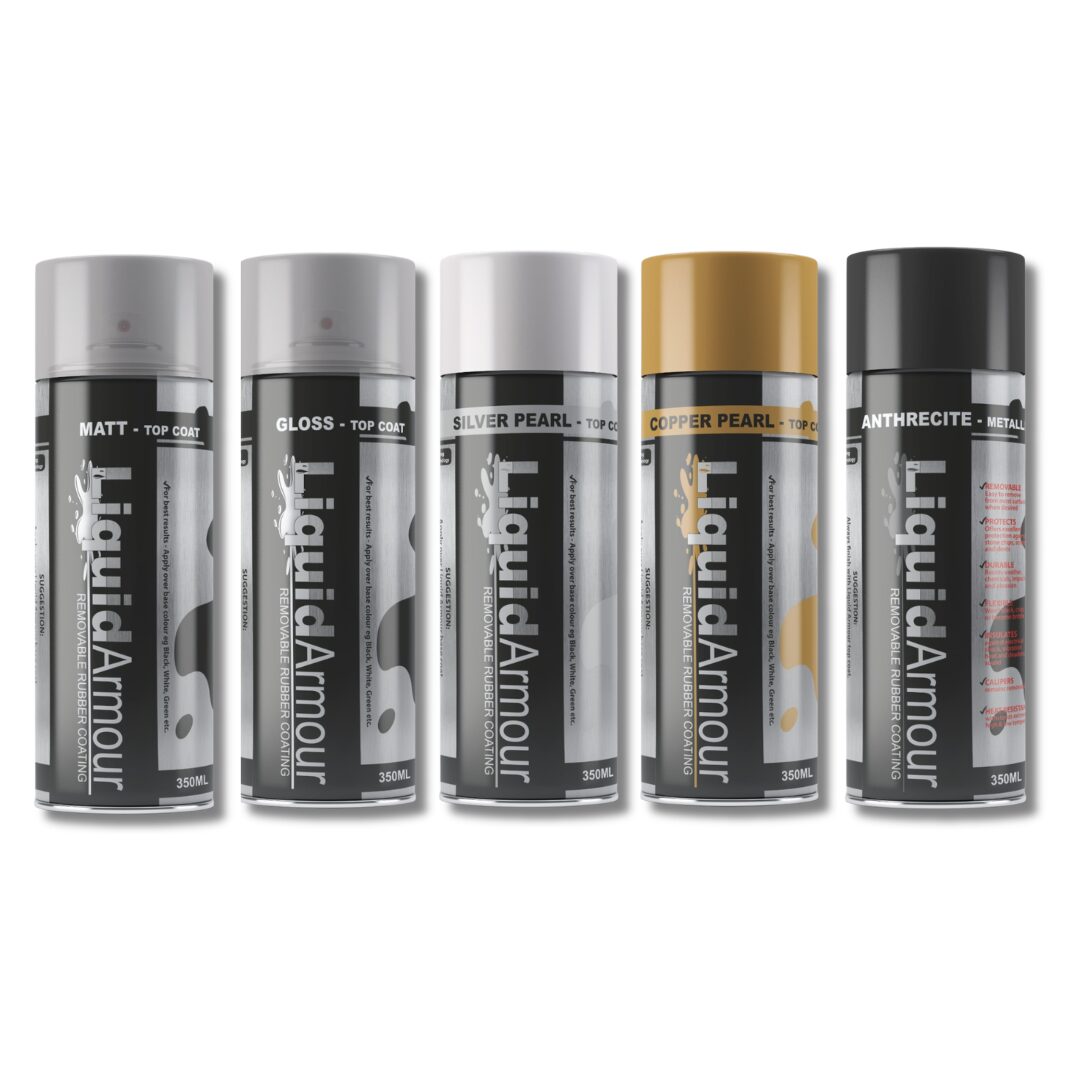 LIQUID ARMOUR - 350ml AEROSOLS - TOP COATS