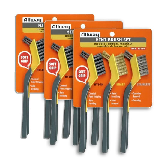 ASSORTED MINI WIRE BRUSH